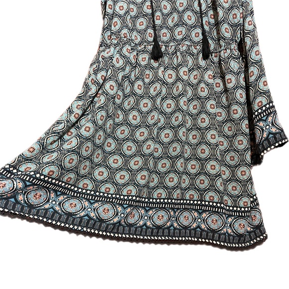 Xhilaration Woman’s Sheer 3/4 Sleeve Off- Shoulder Blouse Dress Size XXL - Picture 5 of 9